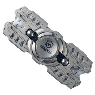 指玩屋 暴食麦基七宗罪系列二叶指尖陀螺钛合金限量edc解压玩具