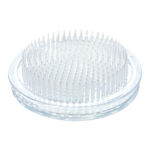 塑料透明剑山插花器禅意中式日式花道插花剑山小原流池坊插花底座