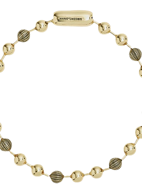 新品项链金属镶嵌老花字母