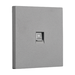 86型电话插座面板电话线网线信息电话机RJ11语音网络电脑电话面板