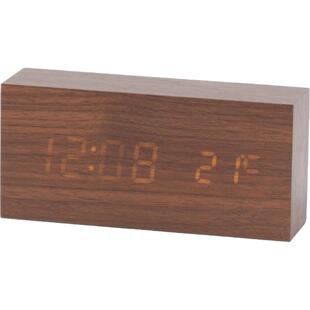 LAKOLE 时钟2025年新款时尚简约长方形液晶数字座钟289907