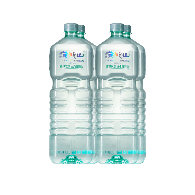 【兩箱裝】天然活泉水謙牧山1.8L*4瓶飲用低鈉低礦軟水適合嬰幼兒