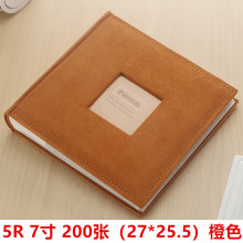 广美可留言宝宝相册4R6寸4D大6寸7寸300张大容量绒布面纸芯插页式