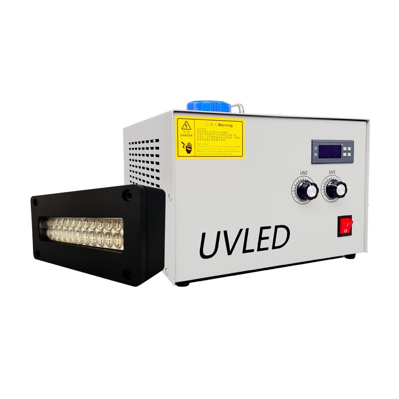 水冷UVLED固化机UV胶油墨395nm光固机PCB丝印固化设备源头厂家