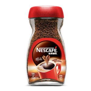 雀巢醇品美式黑咖啡速溶无糖低脂拿铁咖啡粉正品官方旗舰店