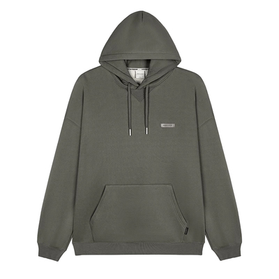 MAD加绒加厚连帽卫衣男Madcloud