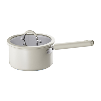 健康0涂层不锈钢小牛奶锅煮面