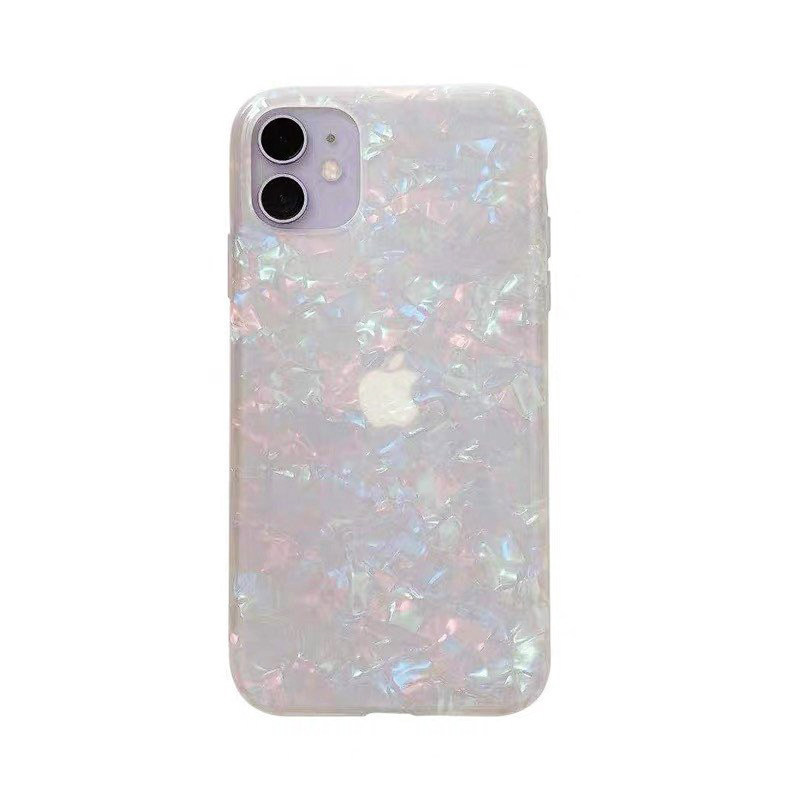 iphone13保护壳适用苹果X XS 8p 11pro max贝壳手机套12软仙女ins