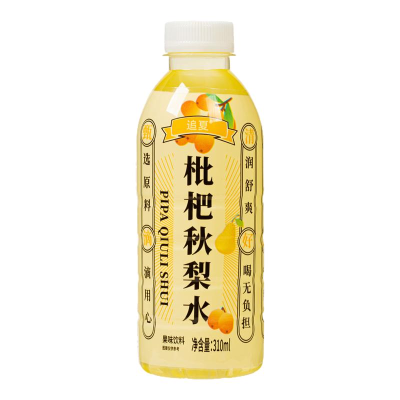 办公室下午茶润燥饮品枇杷秋梨水好喝无负担310ml小瓶装老少皆宜