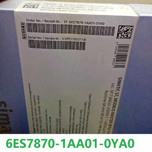 议价6ES7870-1AA01-0YA0 6ES7 870-1AA01-0YA0全新德国原装保内
