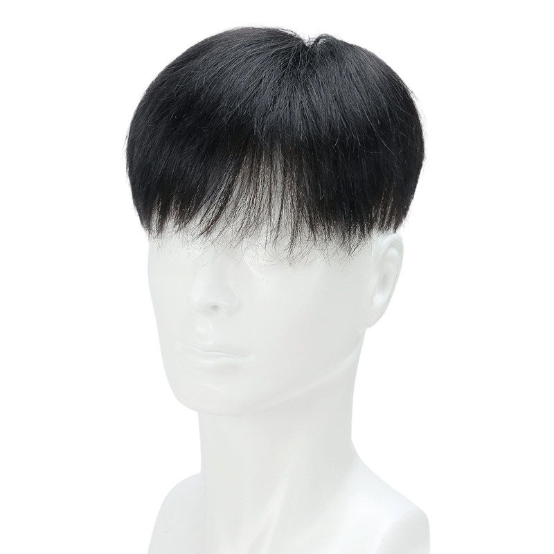男士假发2026新款小蛮腰手织真发