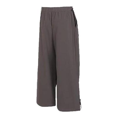 阿迪达斯女运动休闲直筒阔腿长裤