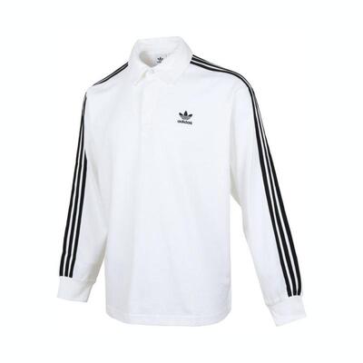 adidas阿迪达斯三叶草男子运动休闲POLO衫长袖T恤IZ2459