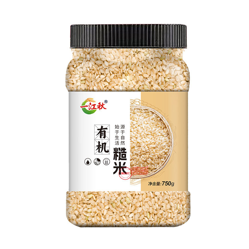 一江秋有机糙米营养750g东北
