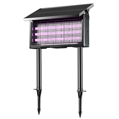 2026新款太阳能灭蚊灯三管诱蚊