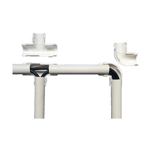 新品PVC线管弯头三通拆分分体卡扣式接头管件16 20 25 32pvc弯头