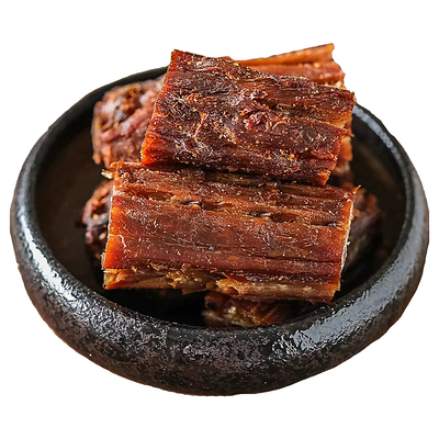 懒鸥福建三明手撕风干鸭脖麻辣味