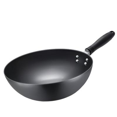 苏泊尔铁锅炒锅家用炒菜锅专用精铁无涂层不生锈明火燃气灶专用锅