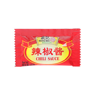 盛记辣椒酱10g*90小包炸鸡蘸料汉堡薯条手抓饼调味辣椒酱鸡肉卷