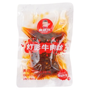 棒棒娃灯影牛肉丝红油麻辣味解馋散称独立小包休闲零食小吃
