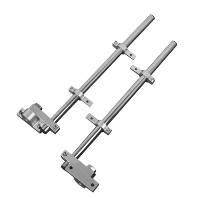 光栅支架安全光幕支架杆状铝悬臂冲床圆管铝支架子立杆摇臂紧固杆