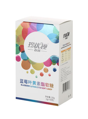 珍优视蓝莓叶黄素酯软糖