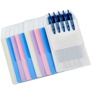 护士笔袋插口袋插笔套加厚医生护士专用笔袋插笔袋工作服放笔的口袋防漏墨神器医护人员衣服防漏口袋笔袋防水