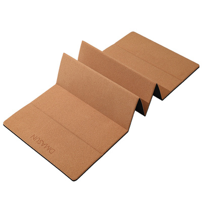 天然亲肤软木折叠瑜伽垫1s收纳