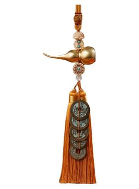 五帝钱镇宅挂件门对门保平安