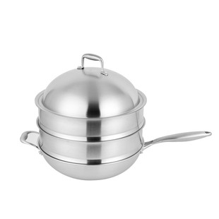 304不锈钢蒸笼蒸格20cm22 24cm26 28cm30 32cm34 36cm38cm40 42cm