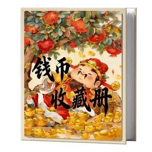 纪念钞收藏册大容量人民币收纳纸币纸钞收集册保护袋纪念币马钞