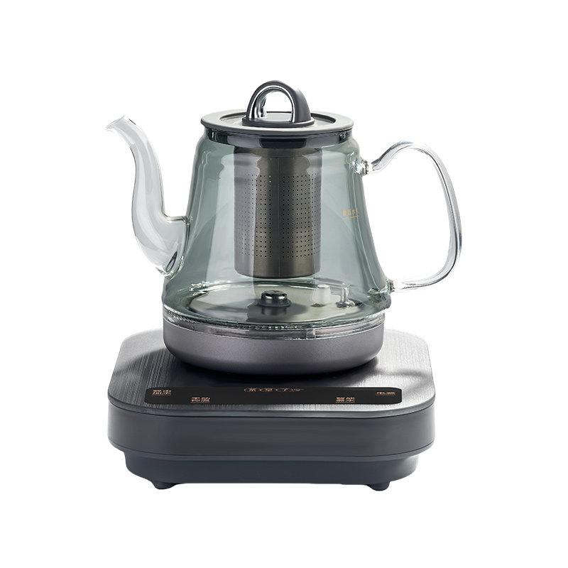 纯钛电热烧水壶全自动底部上水泡茶专用开水壶家用茶台一体钛茶壶