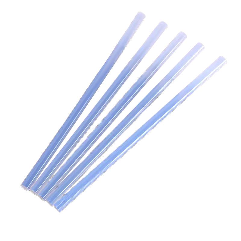 黄色透明超粘热熔胶棒7mm/1热胶枪