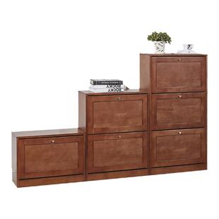 实木翻斗鞋柜家用门口超薄鞋柜17cm可坐简约省空间翻斗式进门鞋柜