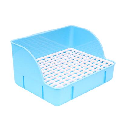 兔子厕所专用大号分体式宠物侏儒兔便盆尿盆龙猫兔子拉屎兔笼厕所