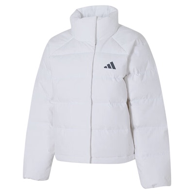 阿迪达斯女冬季半高领保暖羽绒服