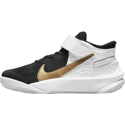 Nike/耐克正品Team Hustle 小童防滑减震中帮篮球鞋DD7302-002