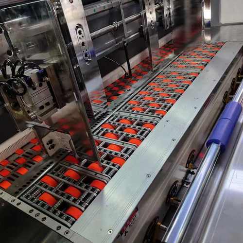 三色水墨印刷机全自动高速圆压圆模切机纸箱机械设备纸箱印刷机