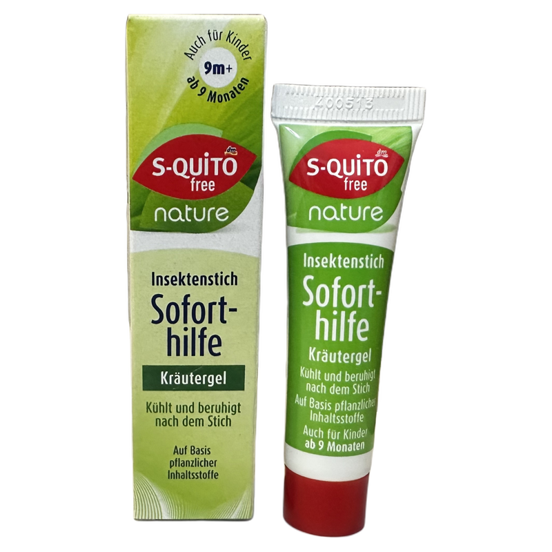 squito德国儿童专用止痒凝露宝宝蚊虫叮咬婴儿宝宝儿童驱蚊膏专用