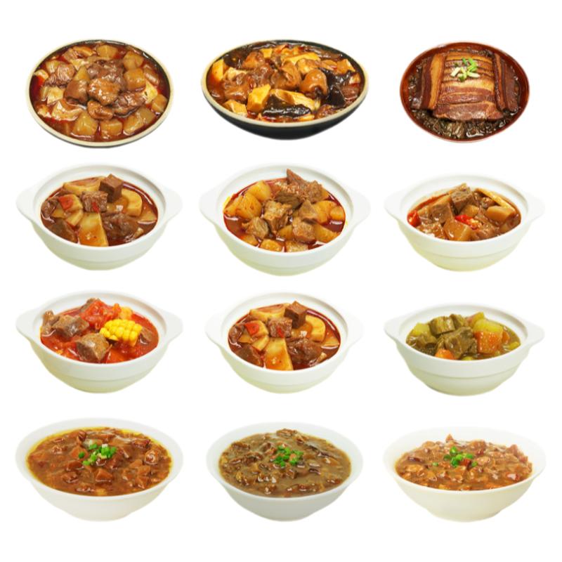 米小福预制料理包菜加热即食常温家用商用餐饮外卖快餐半成品速食