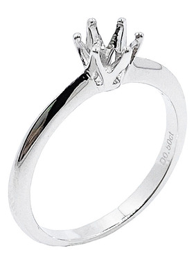 戒指空托固定圈口克拉死扣加厚