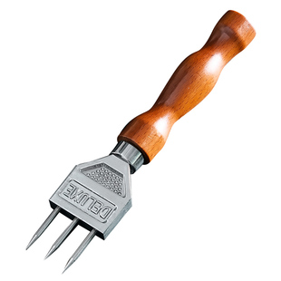 日式冰锥专业调酒碎冰工具威士忌冰球雕刻三叉戟酒吧削冰刀凿冰器