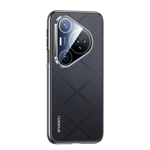 适用于华为pura80pro手机壳新款华为p80pro+的保护套ultra真皮超薄防摔por十镜头全包高级感官方外商务pure男