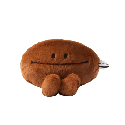 翻页咖啡豆香氛玩偶抱枕毛绒汽车腰枕香薰包挂件送礼物新车