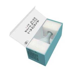 汝山明玉壶春花瓶汝窑插花陶瓷花瓶摆件客厅插花汝瓷花瓶高级感