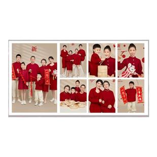 相框摆台定制洗照片做成水晶打印加挂墙相片制作全家福相框全放大