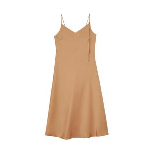 【微光裙】LILY法式高级感V领吊带裙垂顺光泽感仿醋酸春季连衣裙