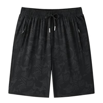 迷彩冰丝休闲短裤男夏季速干高弹