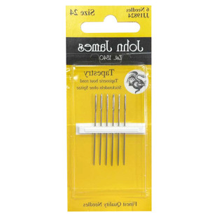 ks十字绣工具配件英国玛丽雅针原装银尾针可绣中格布