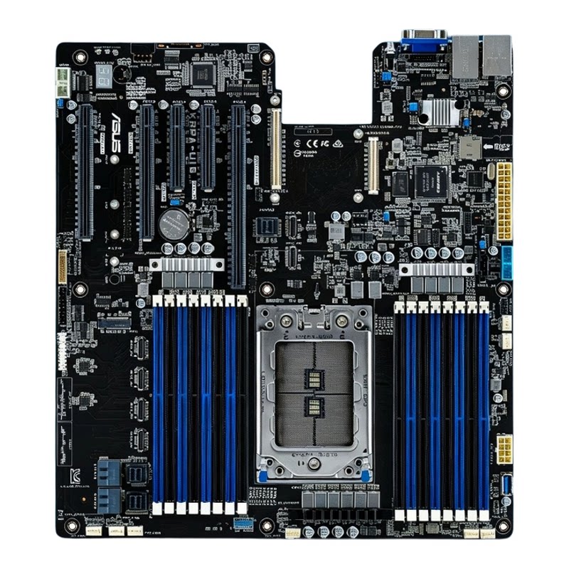 华硕 KRPA-U16单路服务器SP3主板 支持AMD7002/7003系列 DDR4内存